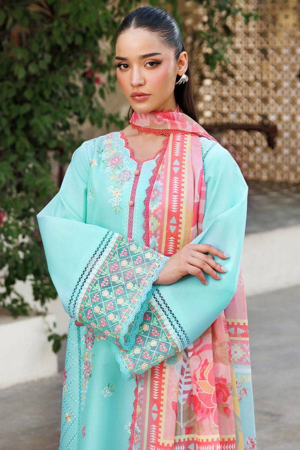 Farasha | Summer Weaves Embroidered Lawn | Ocean Veil by Maria Faisal - Registered Vendor of : Farasha - type : Ladies Clothes - 100% original wedding dresses