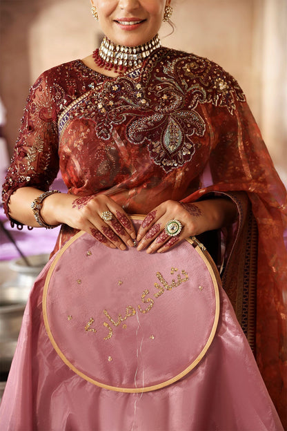 Nureh | Jhoomro Wedding Formals | NL-71 GEHNA - Wedding Dress - Maria Faisal