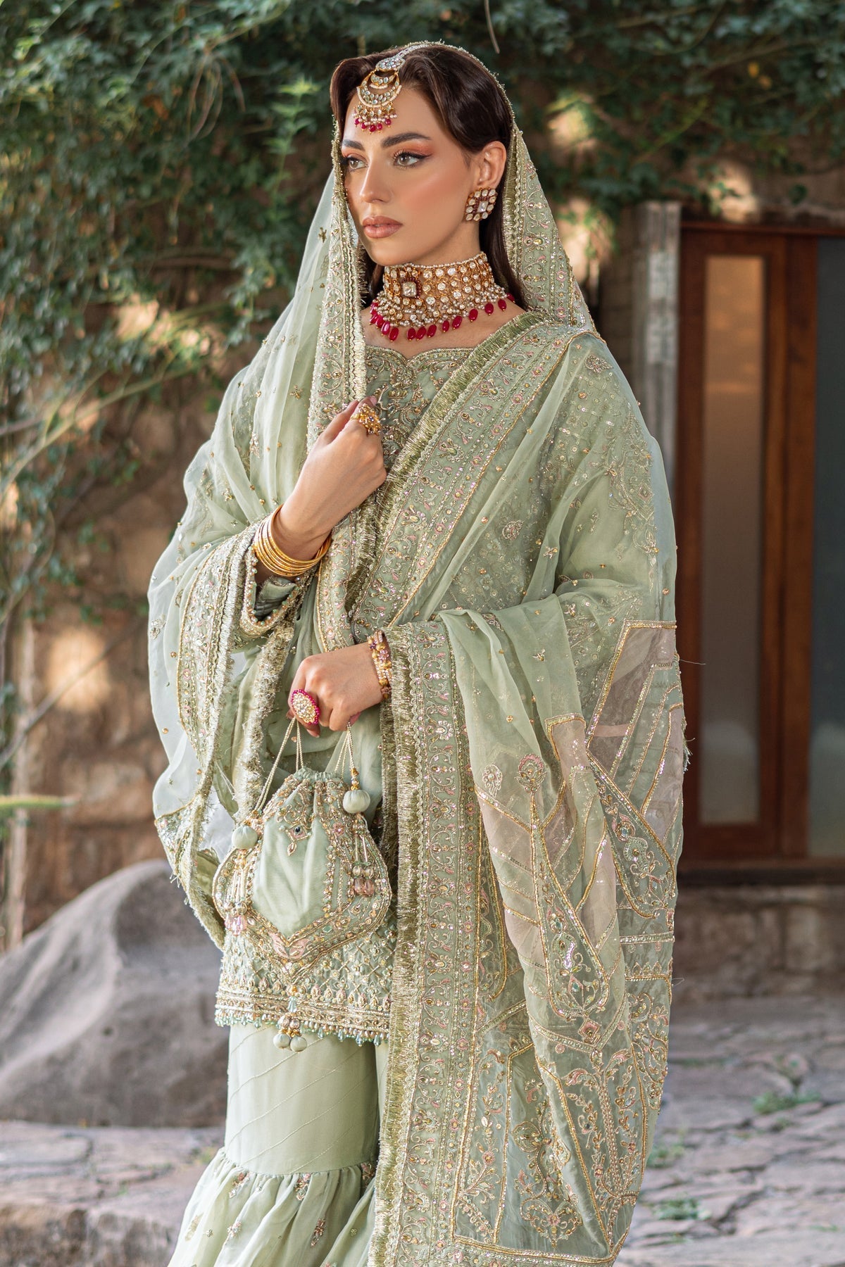 Naqshi | Samarkand Wedding Formals | Mah-e-Meer - Wedding Dress - Maria Faisal