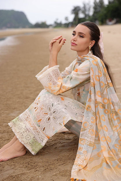 Nureh | Gardenia Embroidered Lawn 25 | NSG-169 by Maria Faisal - Registered Vendor of : Nureh - type : Ladies Clothes - 100% original wedding dresses