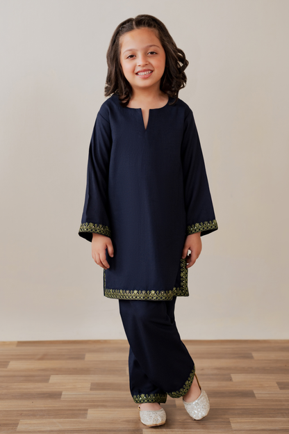 KKG-215 - by Maria Faisal - Registered Vendor of : Kastoor Kids - 100% Original Designer Dress.