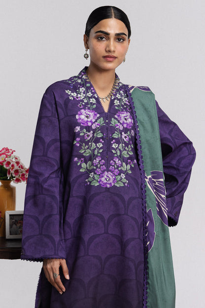 Zara ShahJahan | Coco Prints Winter 26 | Mira-1A - Luxury Dress - available at Maria Faisal in UK and USA.
