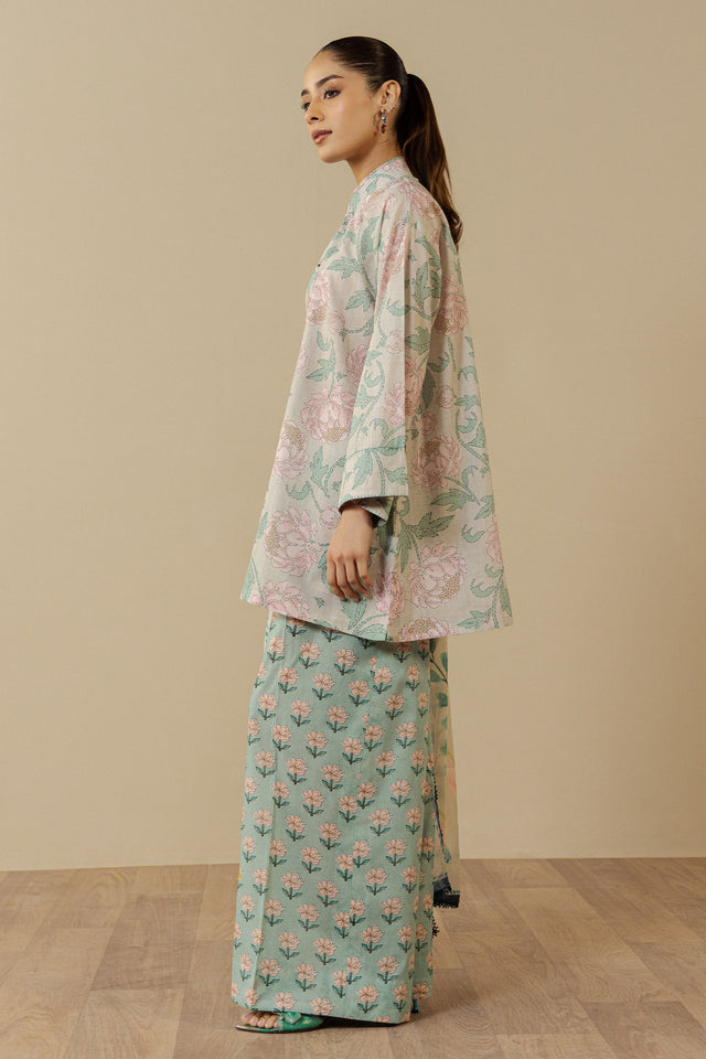 Zara Shahjahan | Coco Prints 26 | Mireya-5A - Casual Dress - available at Maria Faisal in UK and USA.