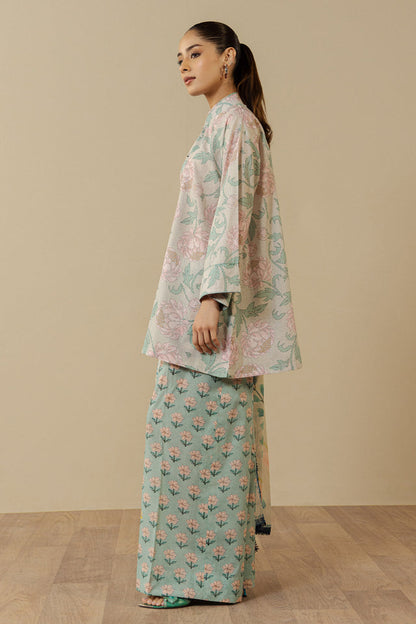Zara Shahjahan | Coco Prints 26 | Mireya-5A - Casual Dress - available at Maria Faisal in UK and USA.