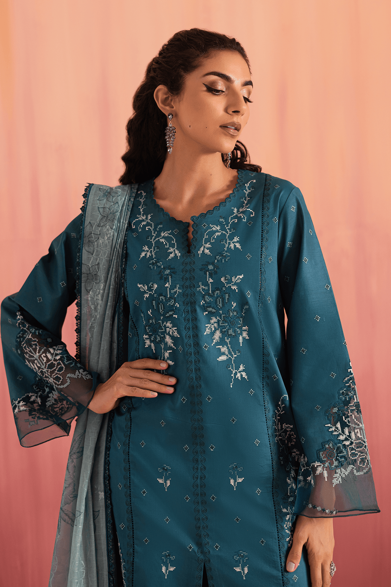 Seran | Nayab Eid Lawn | TIA by Maria Faisal - Registered Vendor of : Seran - type : Ladies Clothes - 100% original wedding dresses