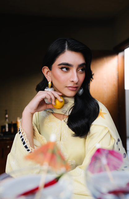 Seran | Afsanah Lawn |Sina - Luxury Dress - available at Maria Faisal in UK and USA.
