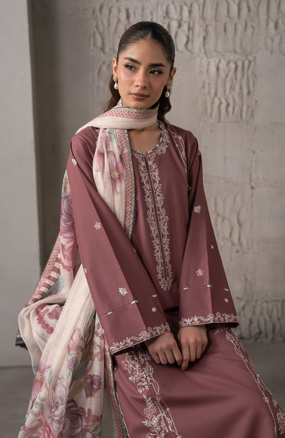 Seran | Selure Lawn | Roselle - Luxury Dress - available at Maria Faisal in UK and USA.