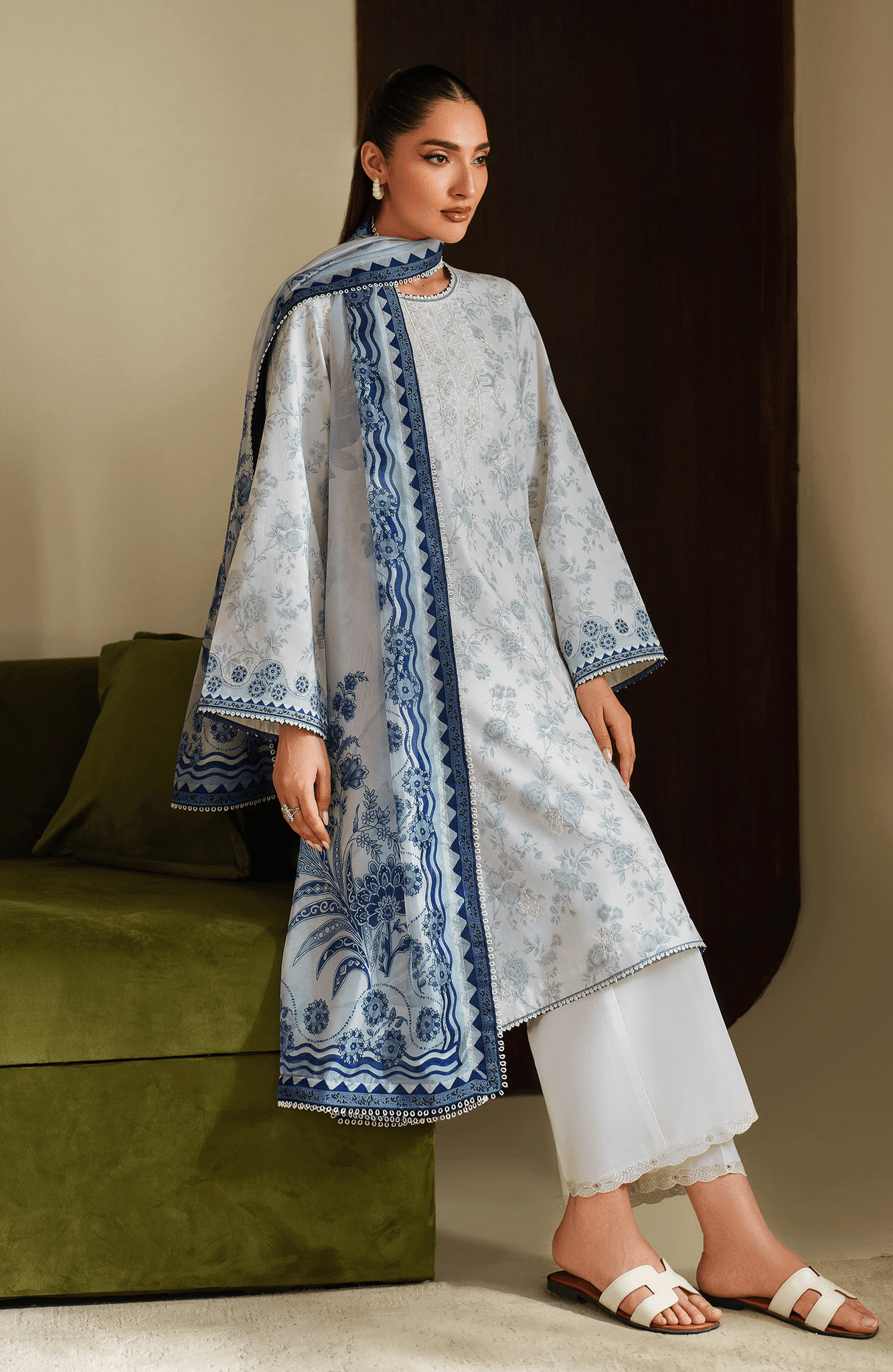 Seran | Ilara Cambric | AZZURA - Ladies Clothes - Maria Faisal