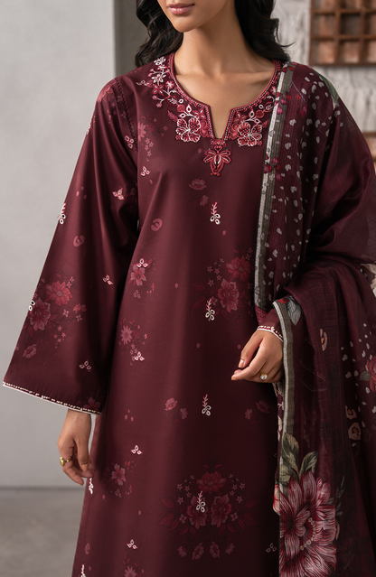 Seran | Selure Lawn | Veloura - Luxury Dress - available at Maria Faisal in UK and USA.