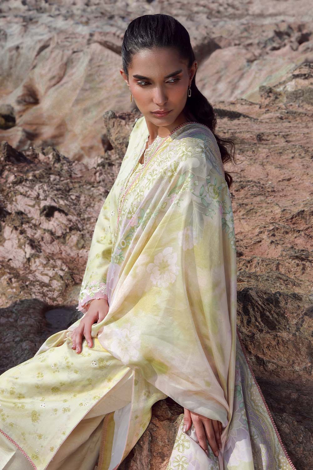 Seran | Afsanah Lawn 25 | SAHAR by Maria Faisal - Registered Vendor of : Seran - type : Ladies Clothes - 100% original wedding dresses