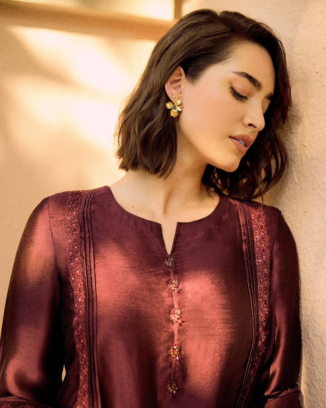 Faiza Saqlain | Carmela Luxury Pret | Triana by Maria Faisal - Registered Vendor of : Faiza Saqlain - type : Ladies Clothes - 100% original wedding dresses