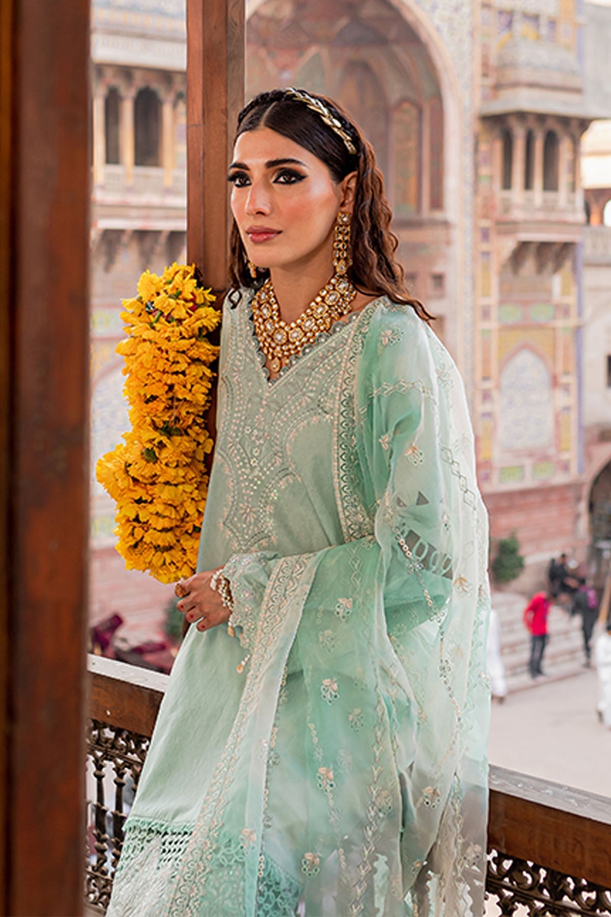 Nureh | Lawn Jacquard | NS-77 - Ladies Clothes 