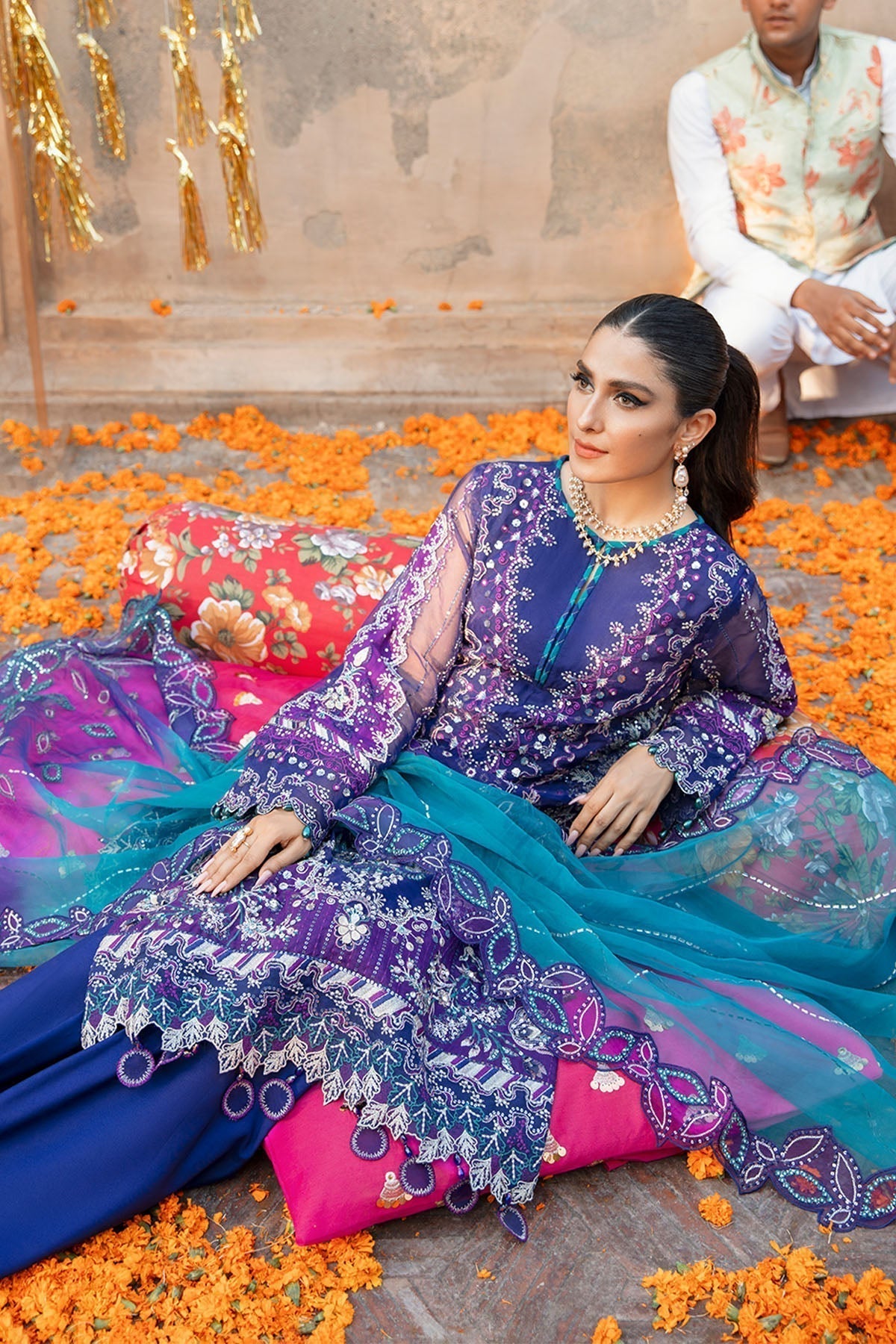 Nureh | Jhoomro Wedding Formals | Neelum - Wedding Dress - Maria Faisal