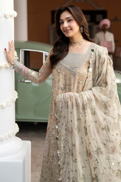 Nureh | Jhoomro Formals |NL-96 Izel - Formal Dress - available at Maria Faisal in UK and USA.
