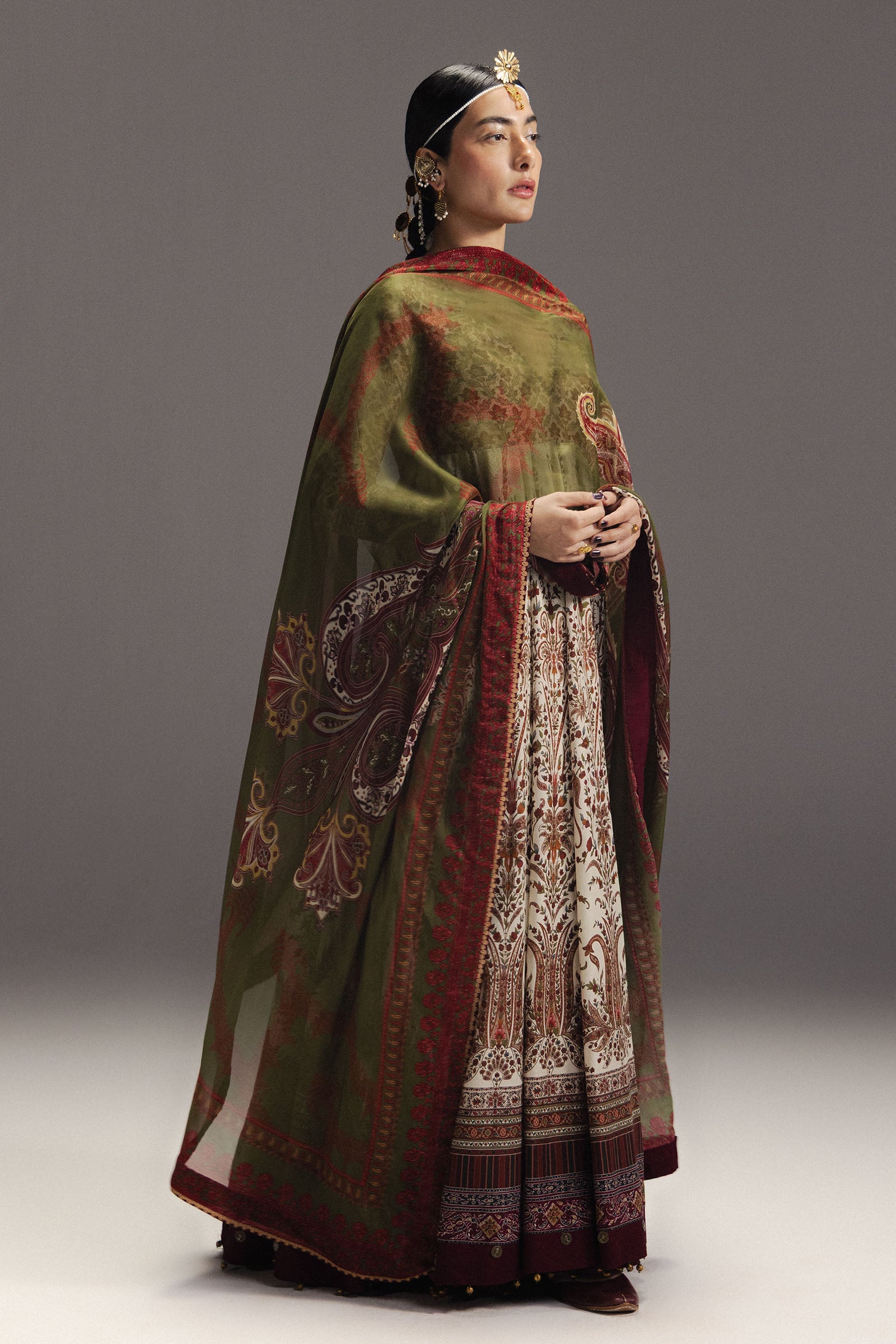 ZaraShahJahan | Zal26 | Shahkar-D3 - Festive Dress - available at Maria Faisal in UK and USA