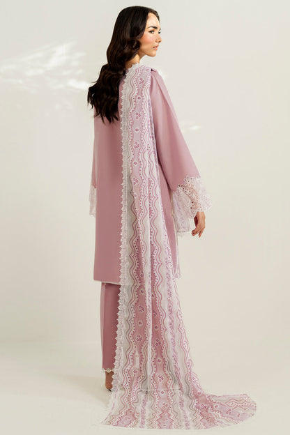 Farasha | Thread Lines Embroidered | Hazel Drape