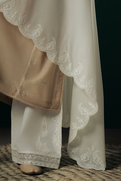 ZaraShahJahan | SS26 | Safaid-e-Gul - Festive Dress - available at Maria Faisal in UK and USA