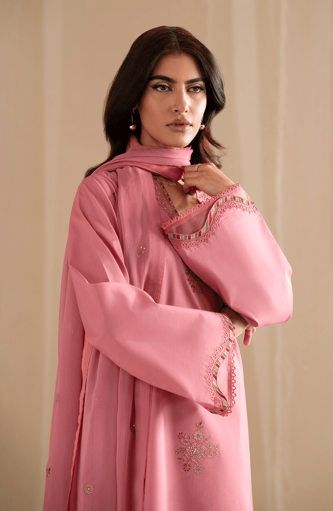 Seran | Luxury Pret | KARIS - 3 pc - Ladies Clothes - Maria Faisal