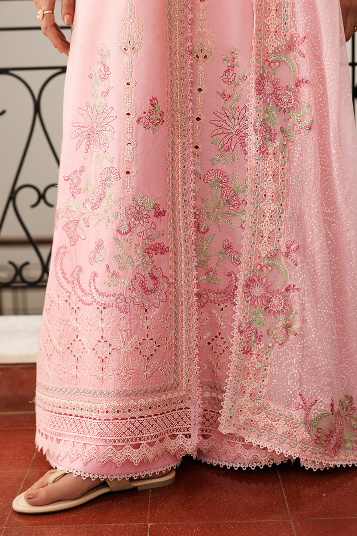 Emaan Adeel | Mirabelle Festive Luxury Lawn | FIONA - Luxury Dress - available at Maria Faisal in UK and USA.