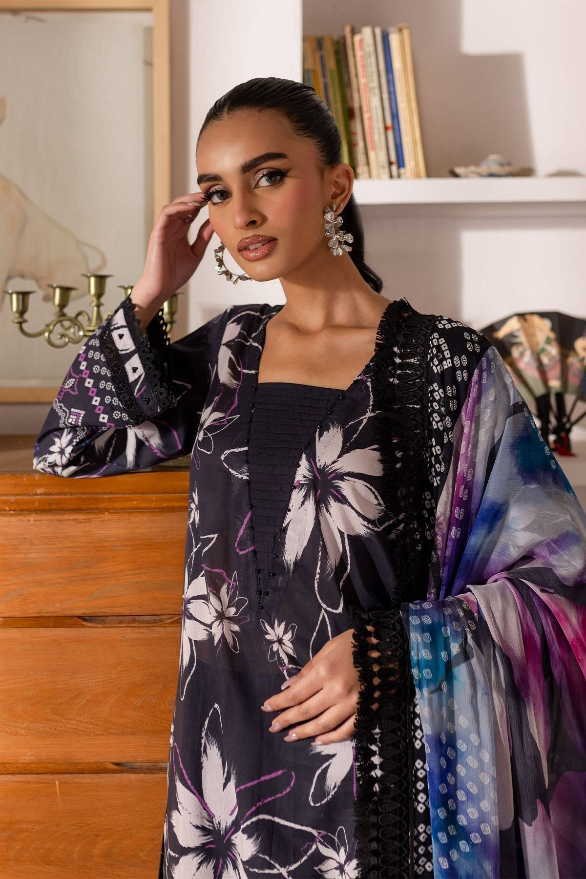 Nureh | Printed Lawn 25 | SP-150 by Maria Faisal - Registered Vendor of : Nureh - type : Ladies Clothes - 100% original wedding dresses