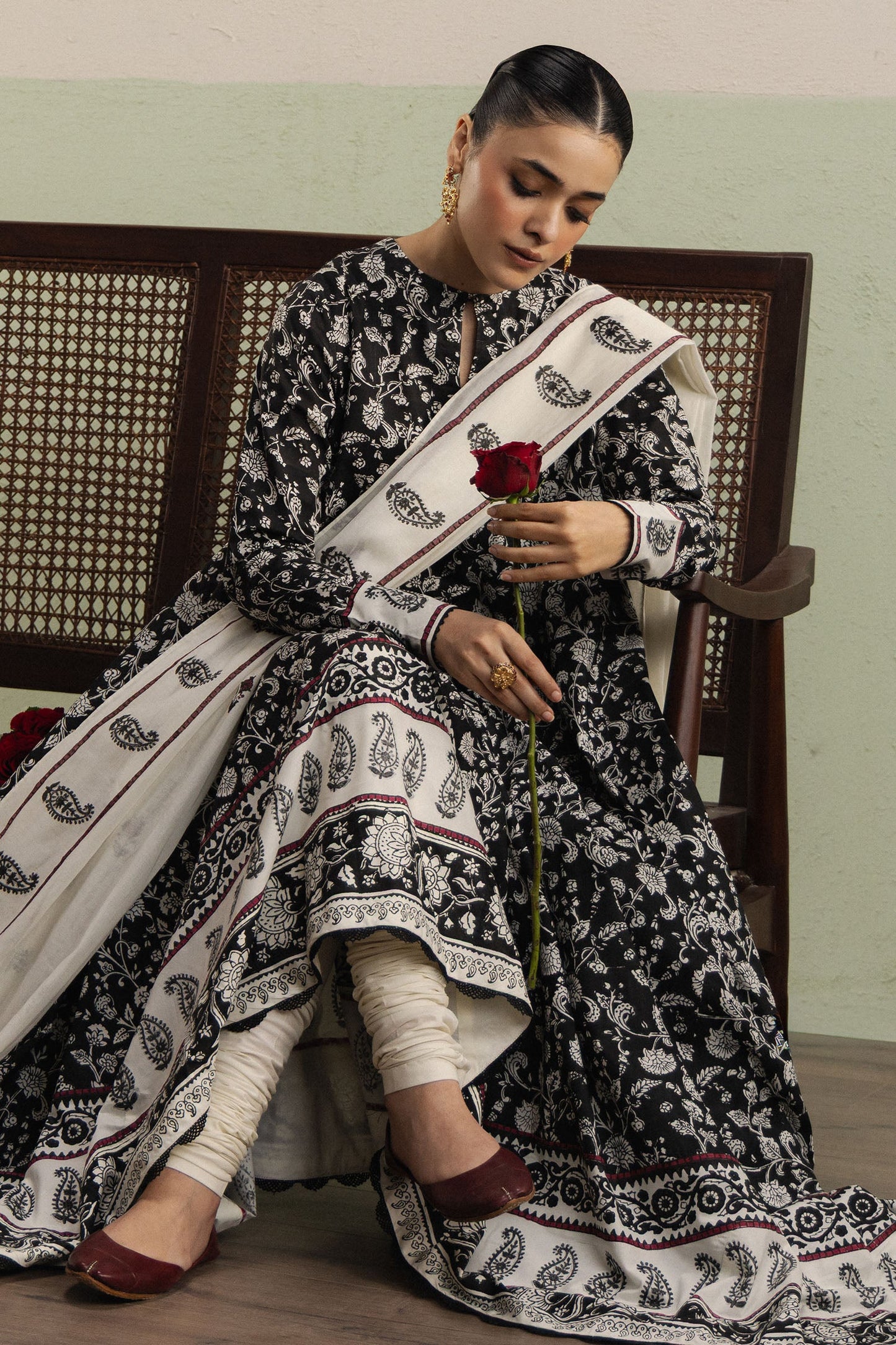 ZaraShahJahan | SS26 | Roshni - Festive Dress - available at Maria Faisal in UK and USA