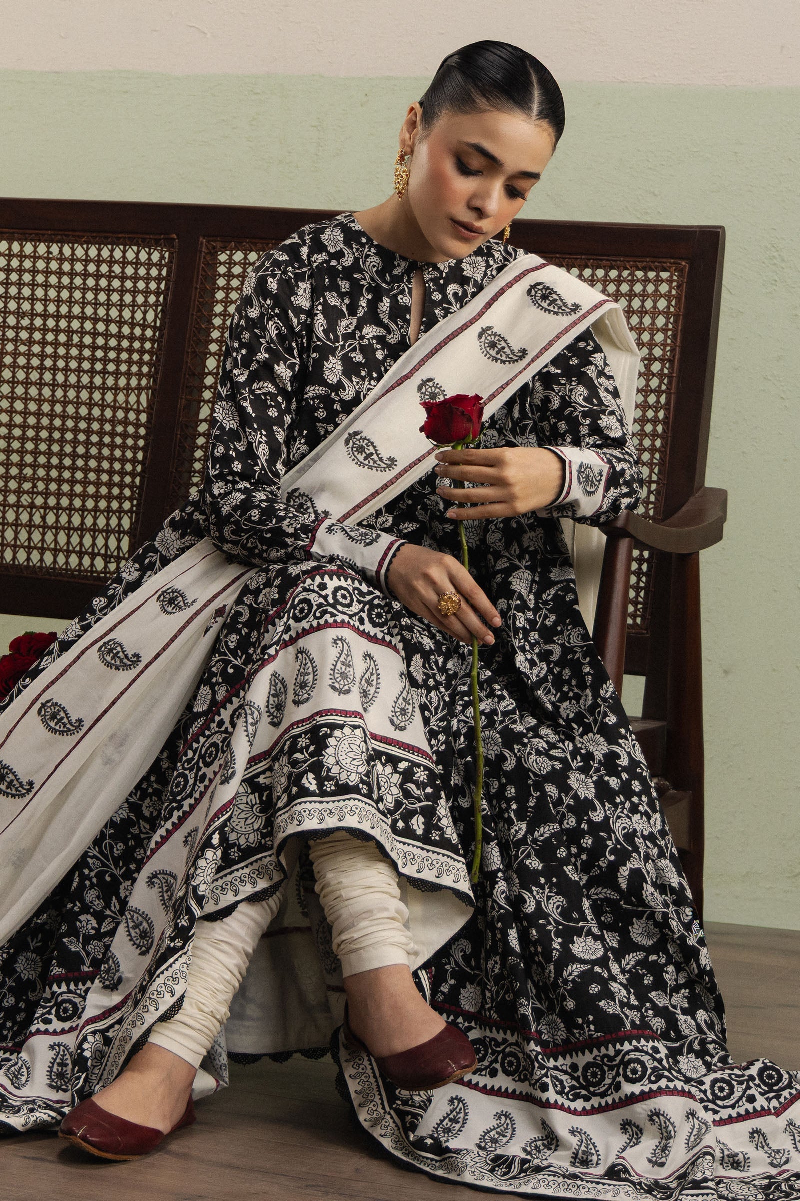 ZaraShahJahan | SS26 | Roshni - Festive Dress - available at Maria Faisal in UK and USA
