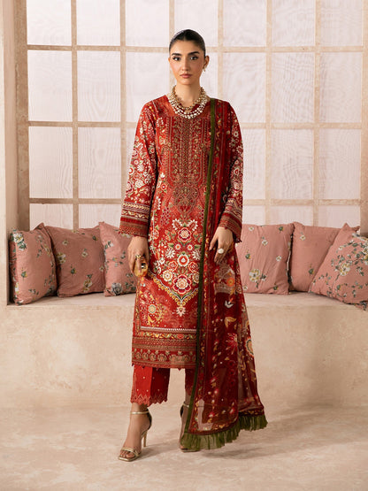 Gulaal | Syra Lawn 26 | Calyx SKU D - 7 - Luxury Dress - available at Maria Faisal in UK and USA.