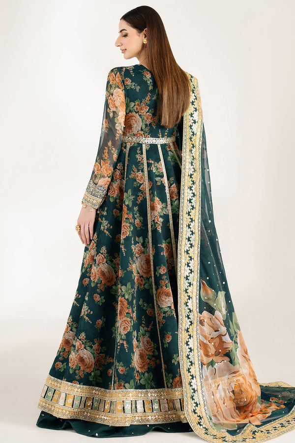 Farasha | Fiorella Formals | Teal Passion - Ladies Clothes - Maria Faisal