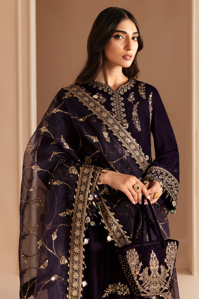 Jazmin | Velvet Edit 24 | VF-2026 - Ladies Clothes - Maria Faisal