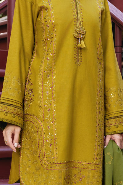 Naqshi | Nuri Khaddar Velvet Marina | Shanara - Luxury Dress - available at Maria Faisal in UK and USA.