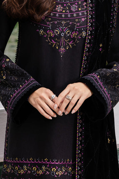 Naqshi | Nuri Khaddar Velvet Marina | Nisma - Luxury Dress - available at Maria Faisal in UK and USA.
