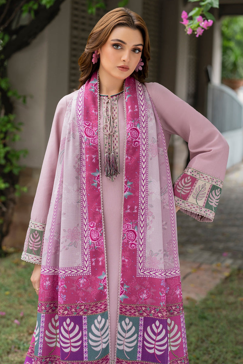 Jazmin | Winter Edition 24 | KHADDAR UW-0055 - Designer Dress with Intricate embroidery and embellishments. Shop elegent wedding dress at Maria Faisal.