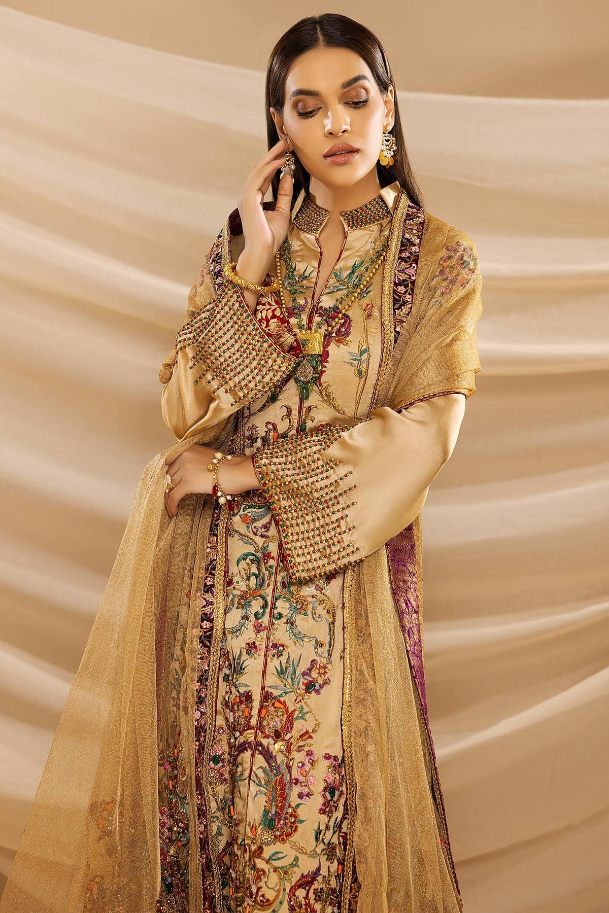 Nilofer Shahid | Shama e Mehfil | Diyar e Ishq - Bridal Dress - available at Maria Faisal in UK and USA.