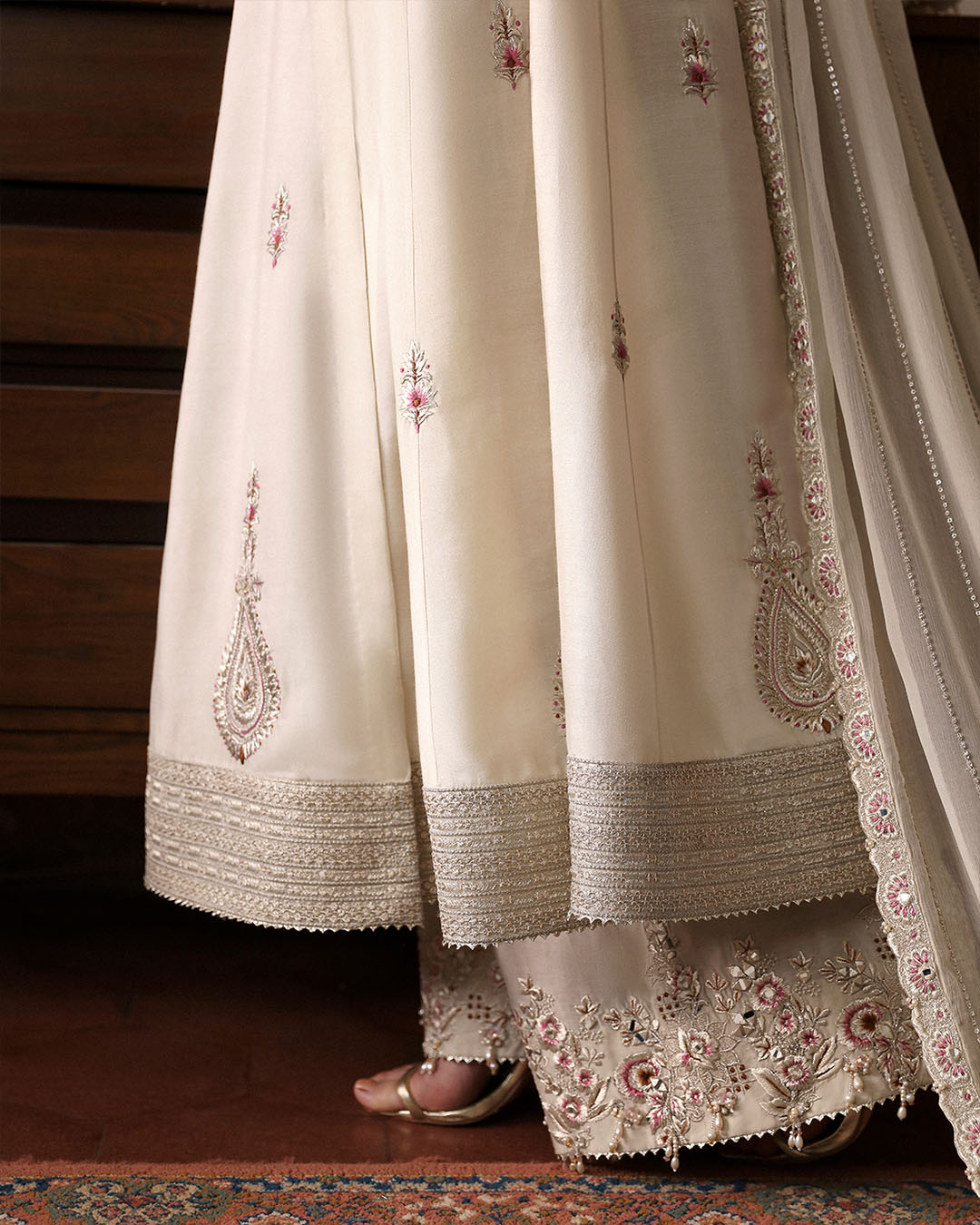 Faiza Saqlain | Mehermah Luxe Formals | Sabina - Wedding Dress - Maria Faisal