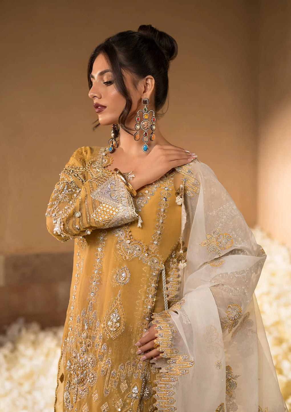 Elaf Premium | Formal Handwork Collection | EFH-07 SAHAR - Ladies Clothes - Maria Faisal