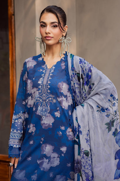 Nureh | Signature Prints 26 | SP-157 - Luxury Dress - available at Maria Faisal in UK and USA.