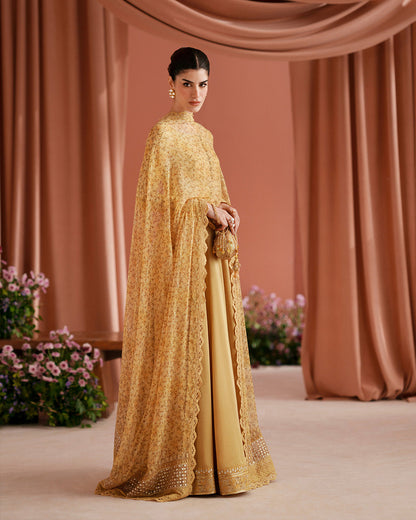 Faiza Saqlain | Roim Silk Edit | Alaa - Luxury Dress - available at Maria Faisal in UK and USA.