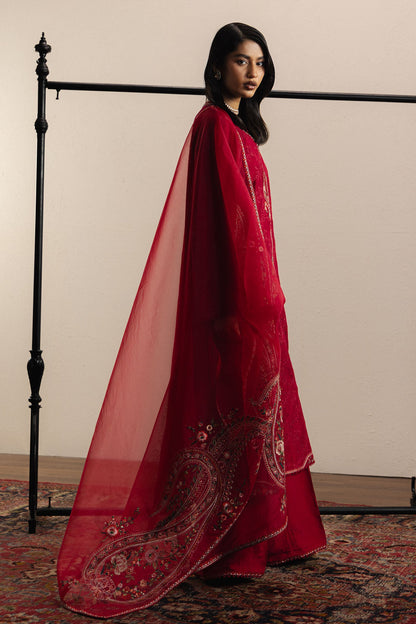 ZaraShahJahan | SS26 | Aarzina - Festive Dress - available at Maria Faisal in UK and USA