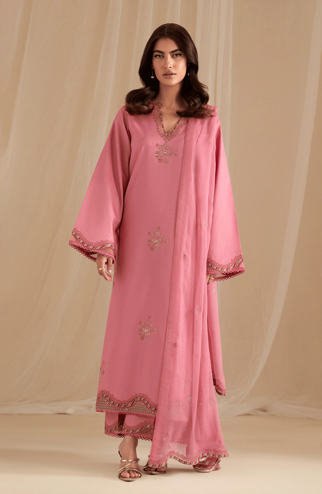 Seran | Luxury Pret | KARIS - 3 pc - Ladies Clothes - Maria Faisal