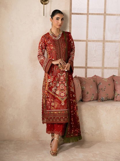 Gulaal | Syra Lawn 26 | Calyx SKU D - 7 - Luxury Dress - available at Maria Faisal in UK and USA.