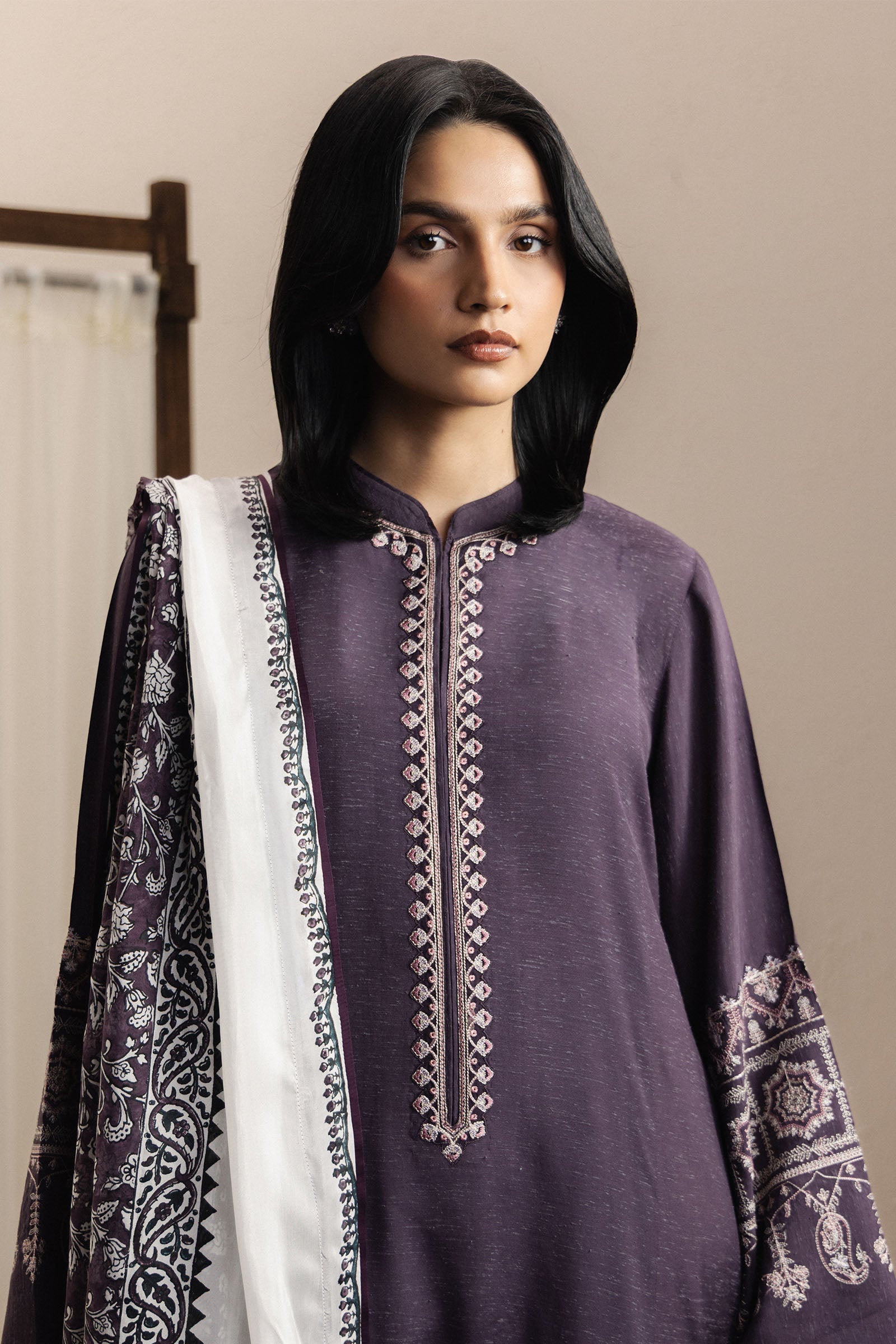 ZaraShahJahan | SS26 | Lehja - Festive Dress - available at Maria Faisal in UK and USA