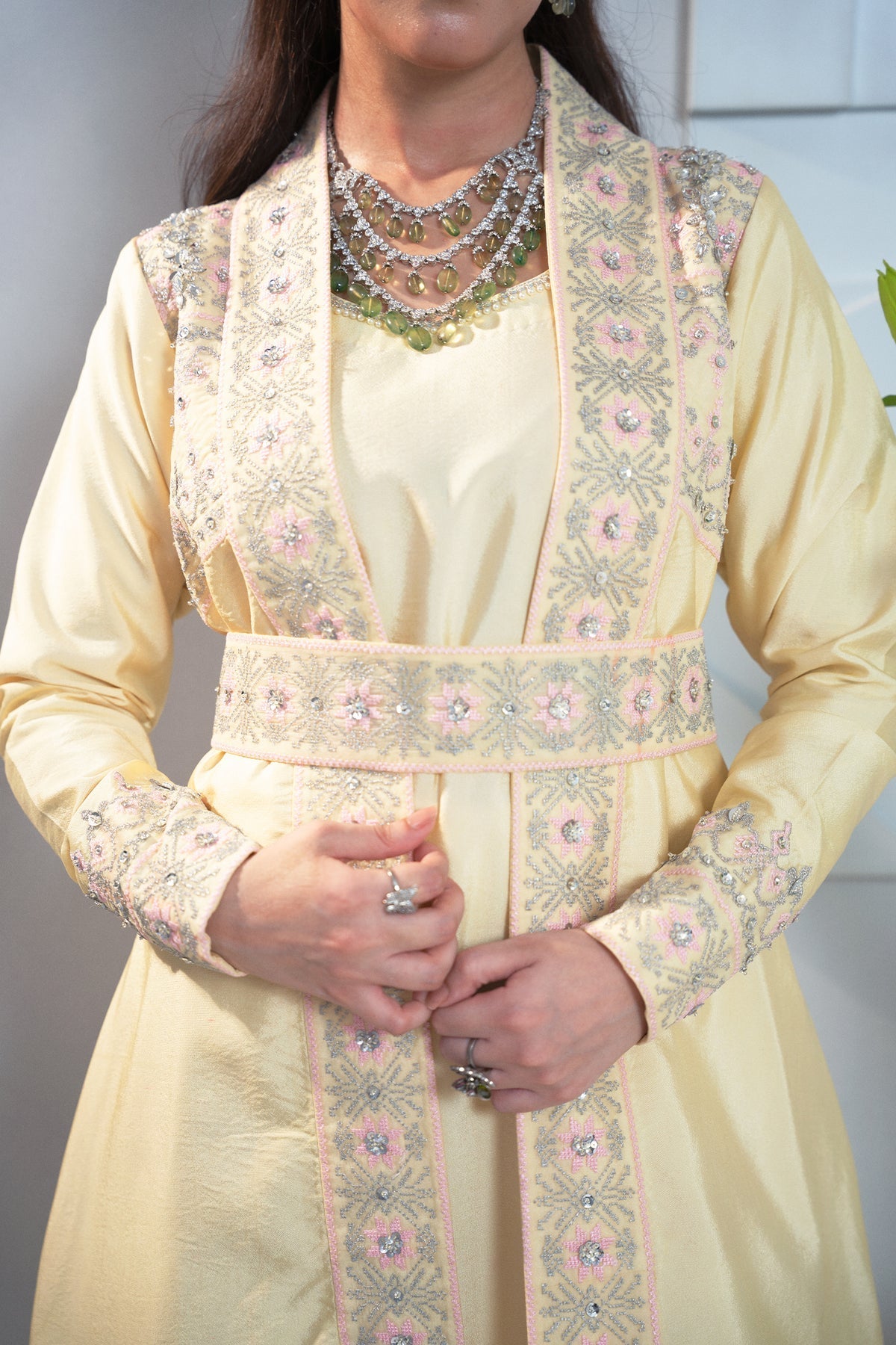 Fozia Khalid | Dilkash Festive Wear 25 | Sahar - Formal Dress - available at Maria Faisal in UK and USA.