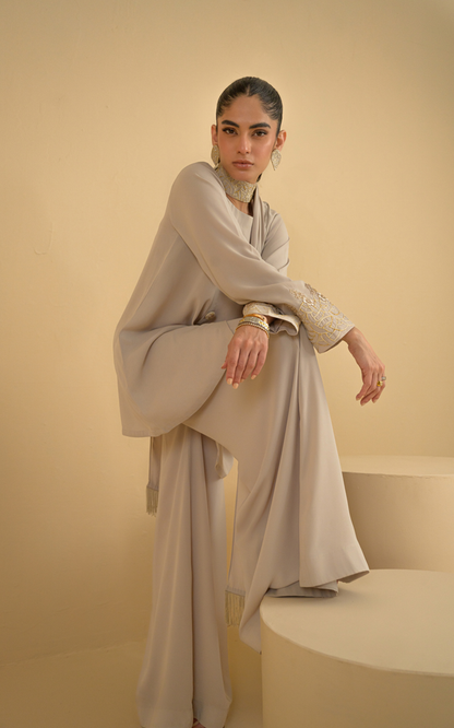 Sana Abbas | La Fiesta | Tessa - Luxury Dress - available at Maria Faisal in UK and USA.