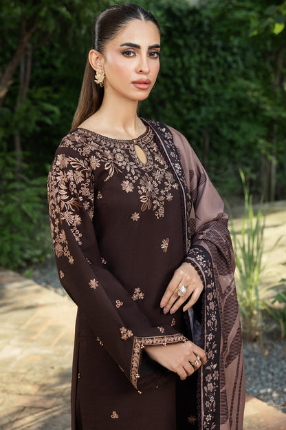 Farasha | Eminence Khaddar 25 | Woodmist - Casual Dress - available at Maria Faisal in UK and USA.