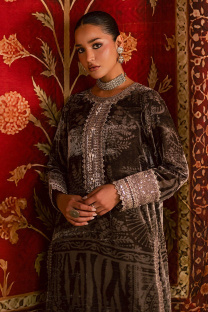 NU2-192 – authentic Pakistani dress from the Ballerina Winter 25 collection for women in the UK