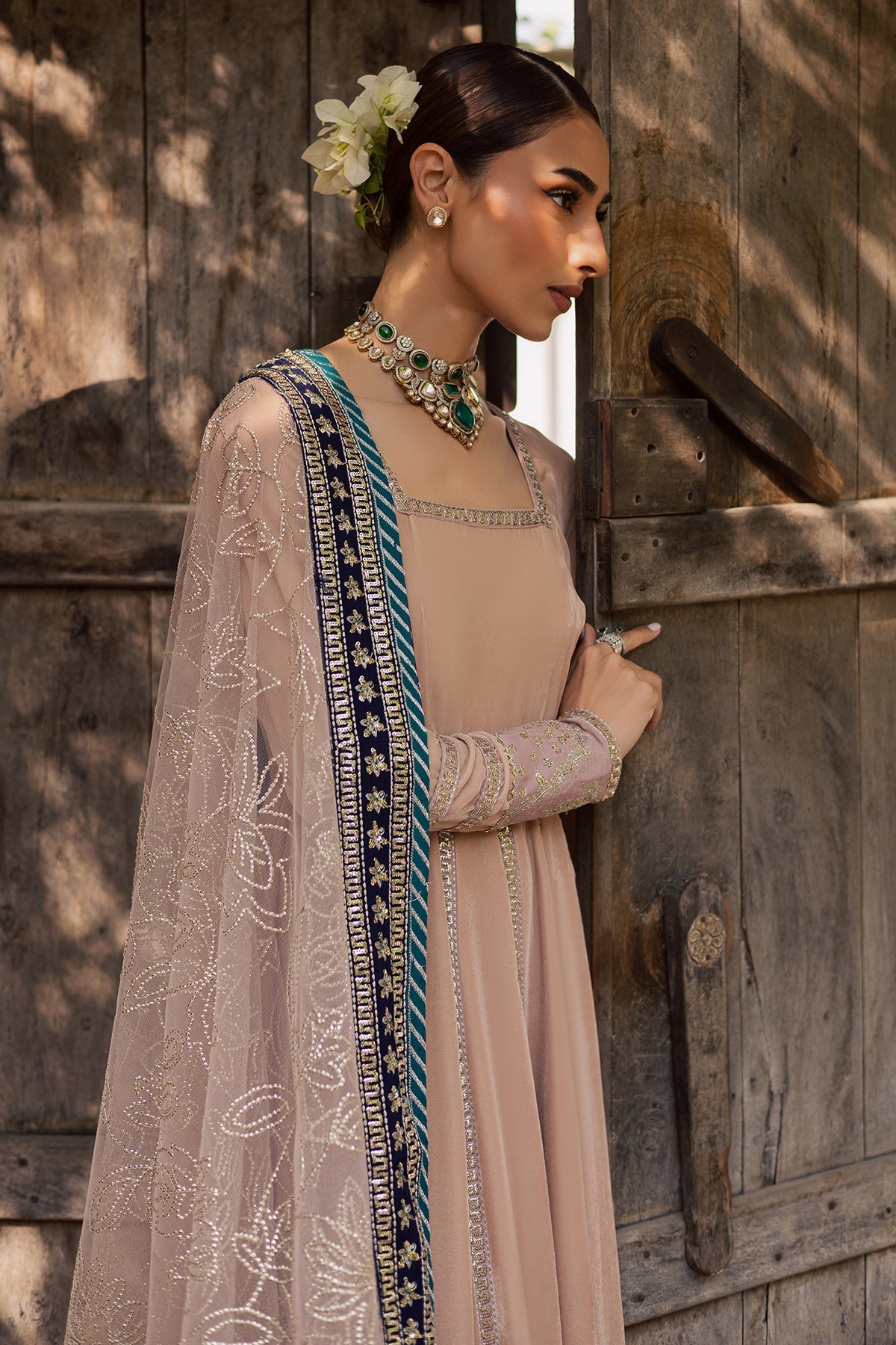 NW-117 – authentic Pakistani dress from the Maya Velvet collection for women in the UK