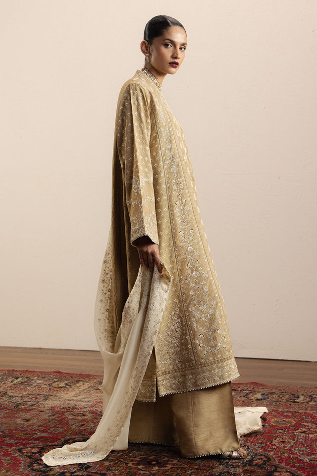 Zara Shahjahan | Festive 26 | Zarreen - Luxury Dress - available at Maria Faisal in UK and USA.