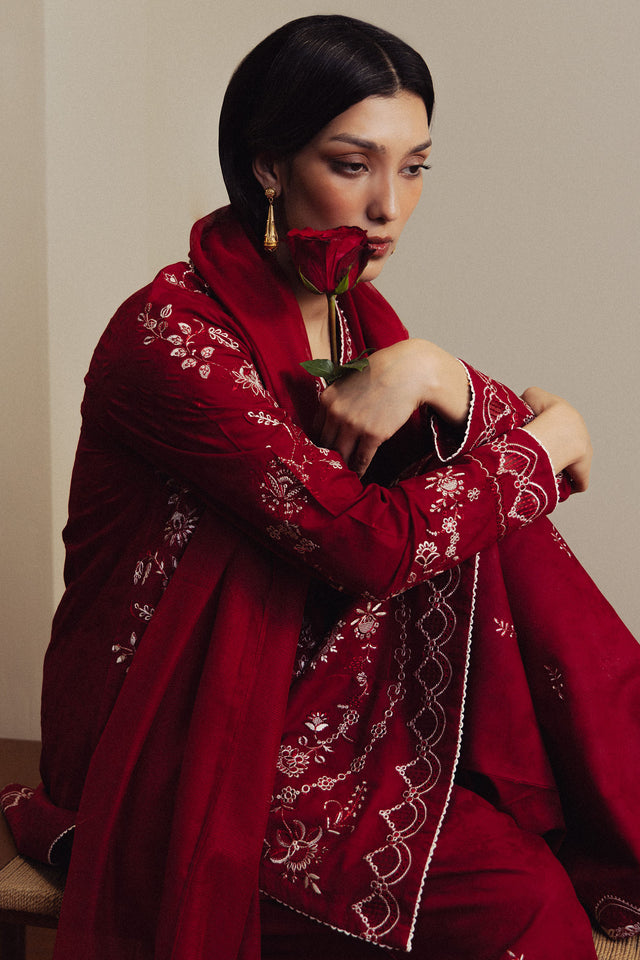 Zara Shahjahan | Pret 26 | SURKHAAB - Luxury Dress - available at Maria Faisal in UK and USA.
