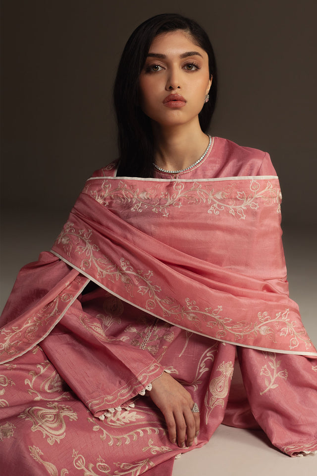 Zara Shahjahan | Festive 26 | Zoya - Luxury Dress - available at Maria Faisal in UK and USA.