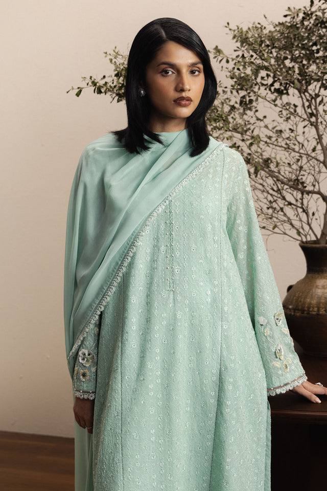 Zara Shahjahan | Festive 26 | Nazneen - Luxury Dress - available at Maria Faisal in UK and USA.